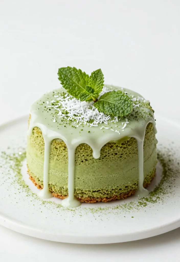 10 Healthy Vegan Cake Recipes for Lighter Sweet Baking 7. Matcha Green Tea Cake 0