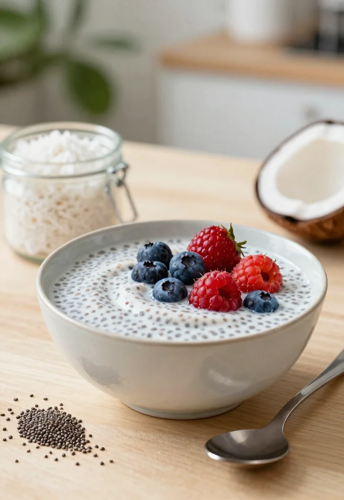 10 Keto Chia Seed Recipes for Fiber Rich Low Carb Meals 1. Creamy Coconut Chia Pudding 0
