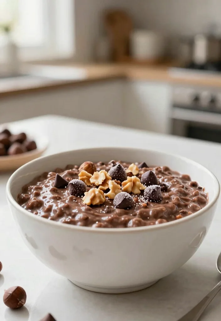 10 Keto Porridge Recipes for Warm Low Carb Mornings 10. Chocolate Hazelnut Porridge 0