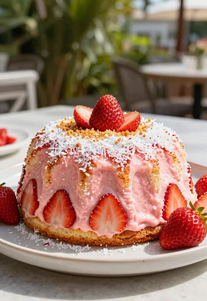 10 Keto Pound Cake Recipes for Low Carb Baking 9. Strawberry Coconut Cream Pound Cake 0