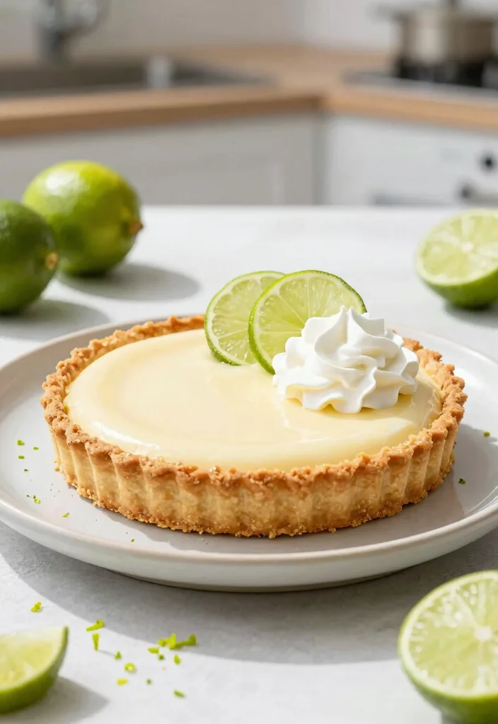 10 Tart Dessert Recipes for Bright Bold Sweet Bakes 7. Key Lime Tart 0