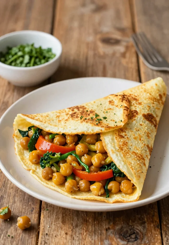 10 Vegan Chickpea Flour Recipes for Protein Rich Meals 2. Savory Chickpea Flour Crepes 0