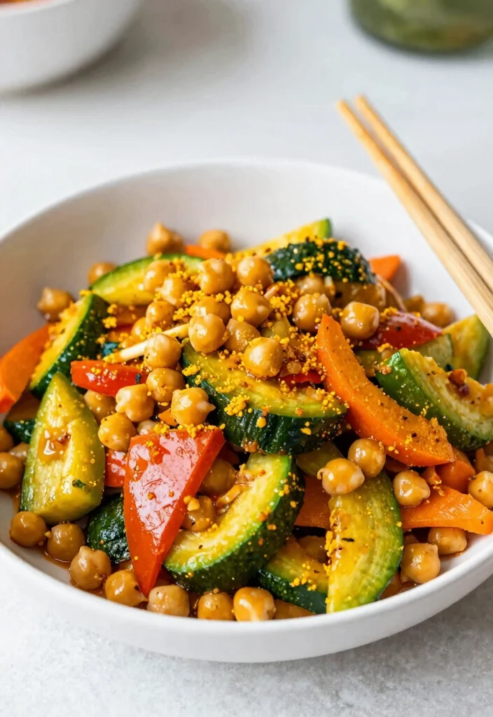 10 Vegan Chickpea Flour Recipes for Protein Rich Meals 7. Chickpea Flour Veggie Stir Fry 0