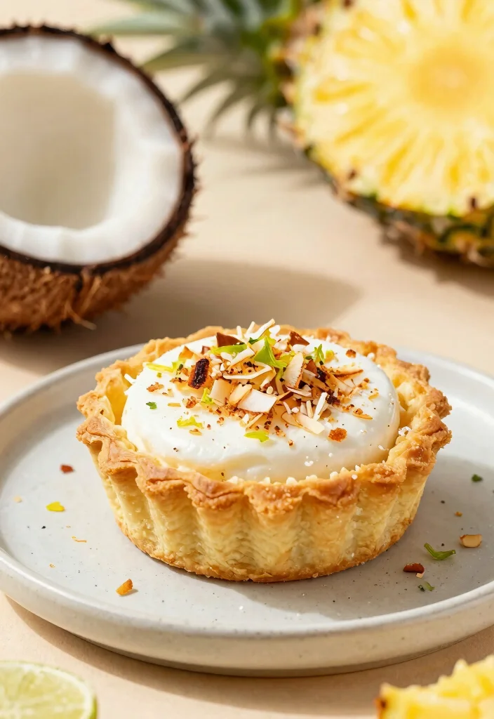 10 Vegan Filo Pastry Recipes for Flaky Plant Based Baking 10. Coconut and Pineapple Filo Tart 0
