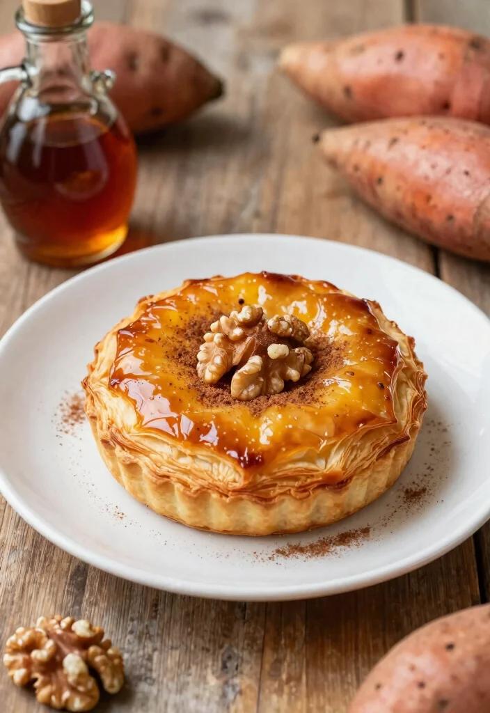 10 Vegan Filo Pastry Recipes for Flaky Plant Based Baking 2. Sweet Potato and Maple Filo Tart 0