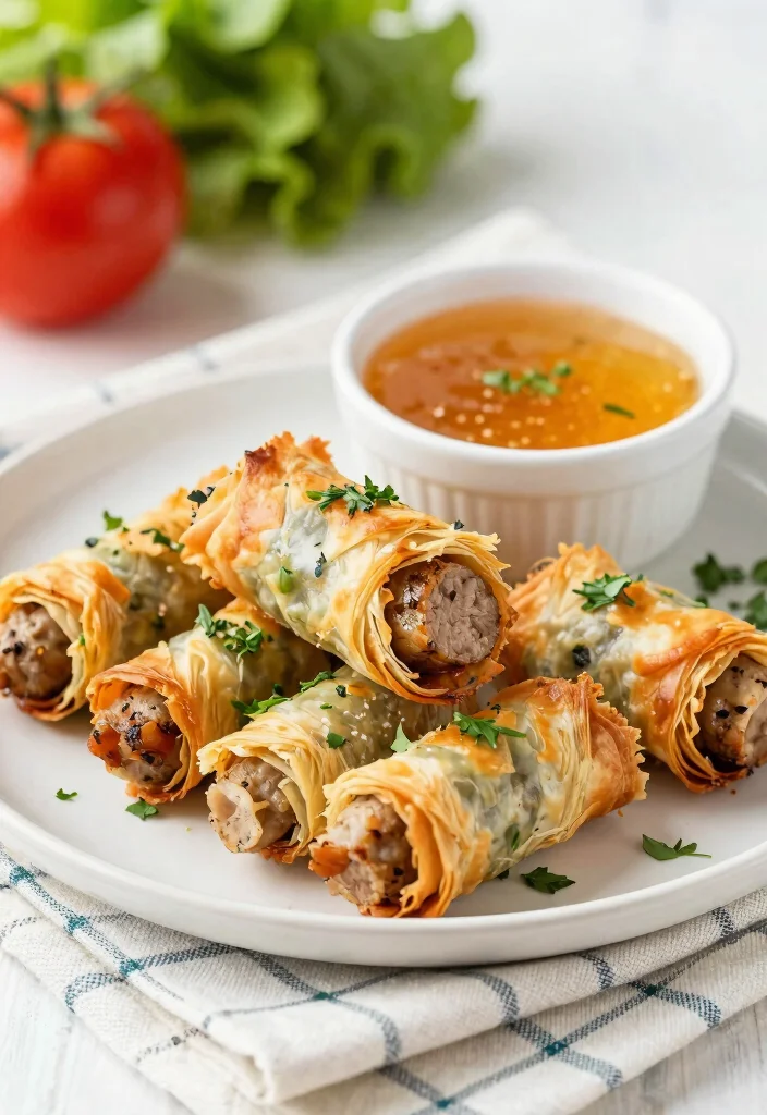 10 Vegan Filo Pastry Recipes for Flaky Plant Based Baking 5. Vegan Sausage Roll with Filo Pastry 0