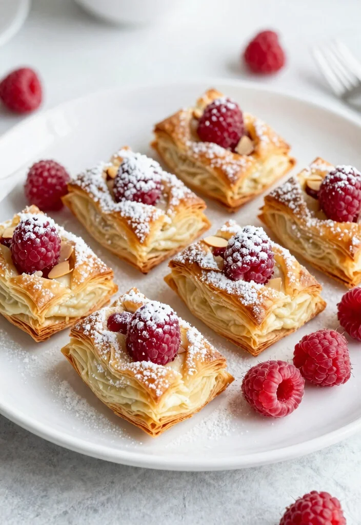 10 Vegan Filo Pastry Recipes for Flaky Plant Based Baking 6. Raspberry and Almond Filo Pastry Delight 0