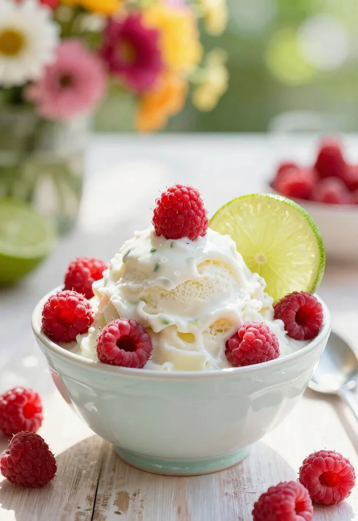 10 Vegan Sorbet Recipes for Refreshing Dairy Free Desserts 10. Creamy Raspberry Lime Sorbet 0