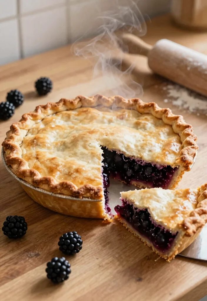 12 Blackberry Dessert Recipes for Sweet and Tart Treats 1. Blackberry Pie with a Flaky Crust 0