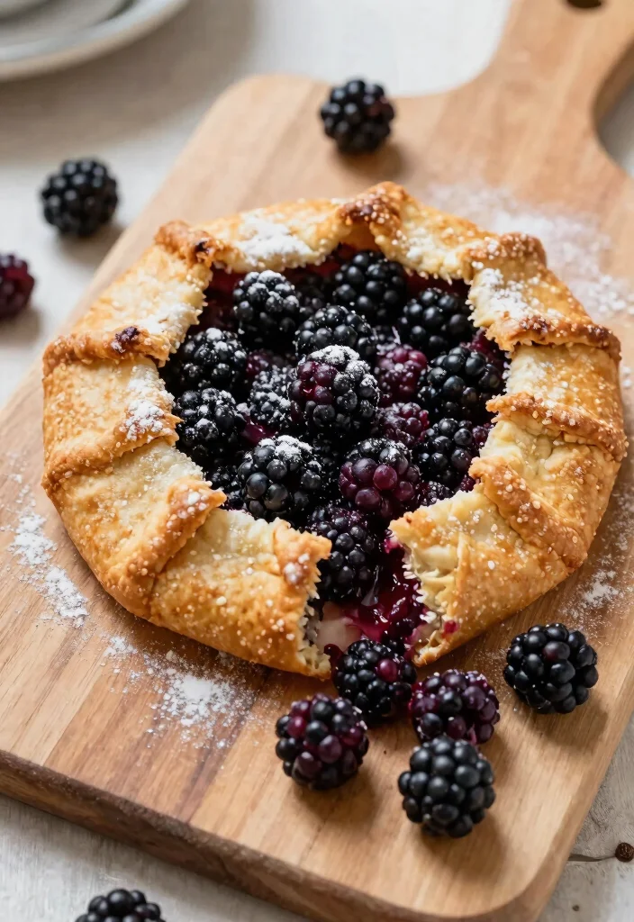 12 Blackberry Dessert Recipes for Sweet and Tart Treats 11. Blackberry Galette 0