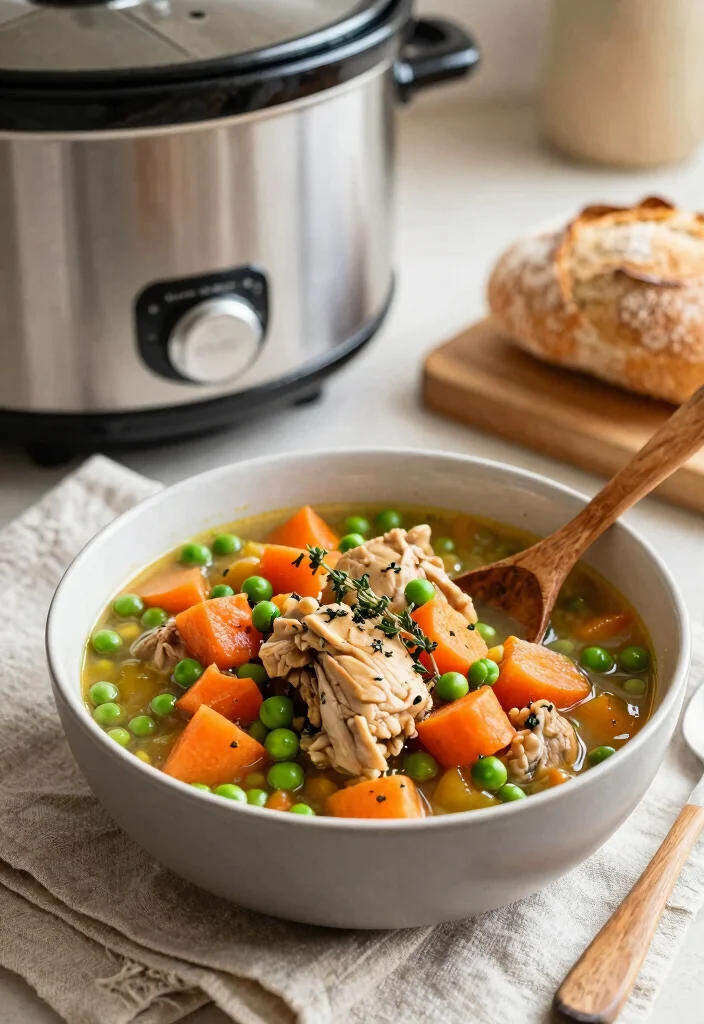 12 Crockpot Dump Dinner Recipes for Set and Forget Meals 1. Hearty Chicken and Vegetable Stew 0