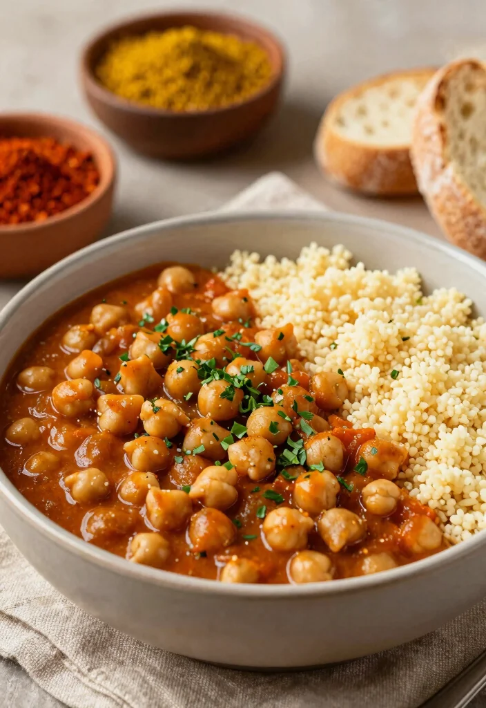 12 Crockpot Dump Dinner Recipes for Set and Forget Meals 12. Moroccan Chickpea Stew 0