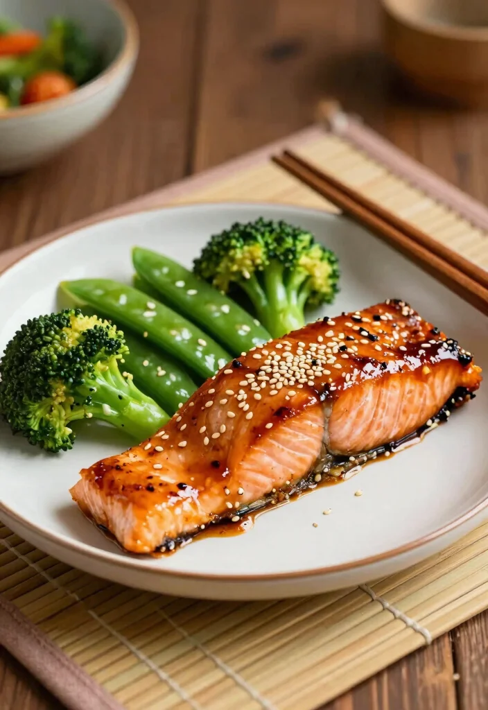 12 Crockpot Dump Dinner Recipes for Set and Forget Meals 7. Teriyaki Salmon and Veggies 0