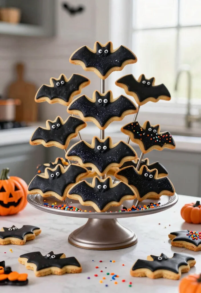 12 Halloween Dessert Recipes for Spooky Sweet Fun 5. Vegan Bat Sugar Cookies 0