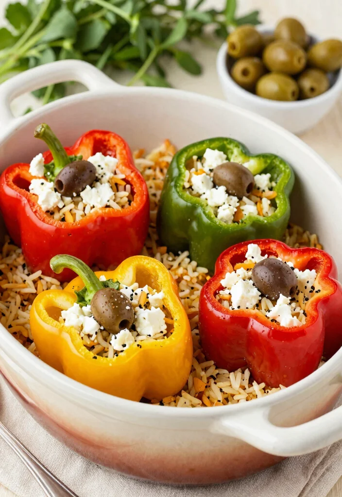 12 Healthy Crockpot Dump Recipes for Effortless Cooking 5. Mediterranean Stuffed Peppers 0