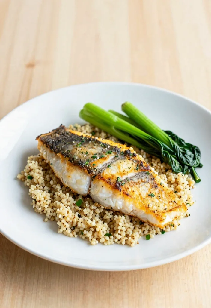 12 Healthy Flounder Recipes for Light Protein Packed Meals 11. Herbed Flounder with Quinoa 0