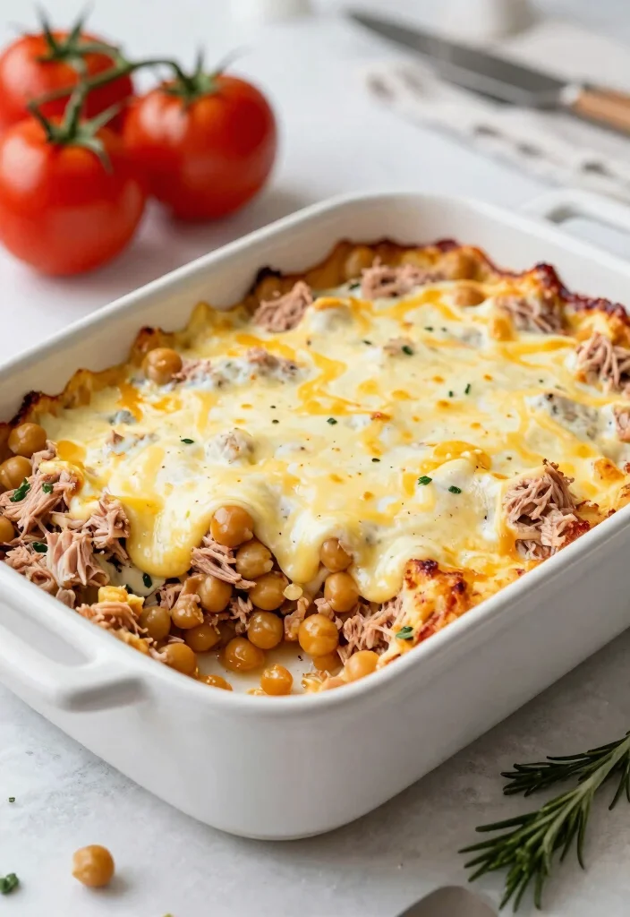 12 Healthy Tuna Casserole Recipes for Comfort Without Guilt 10. Tuna and Chickpea Casserole 0