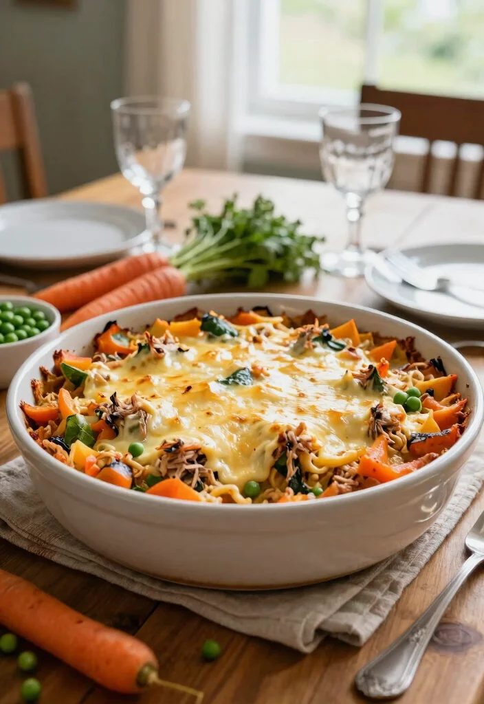 12 Healthy Tuna Casserole Recipes for Comfort Without Guilt 12. Cheesy Tuna and Vegetable Casserole 0