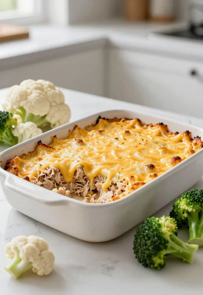 12 Healthy Tuna Casserole Recipes for Comfort Without Guilt 8. Tuna and Cauliflower Casserole 0
