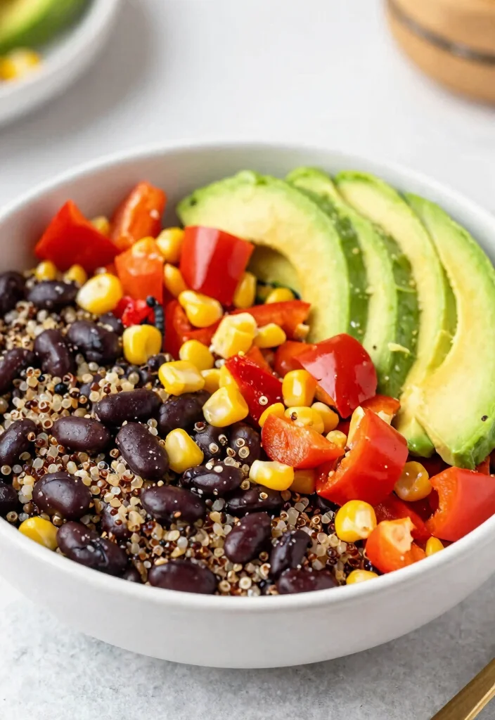 12 High Protein Healthy Crockpot Recipes for Easy Meal Prep 56 12 High Protein Healthy Crockpot Recipes for Easy Meal Prep 6. Southwest Quinoa Bowl 0