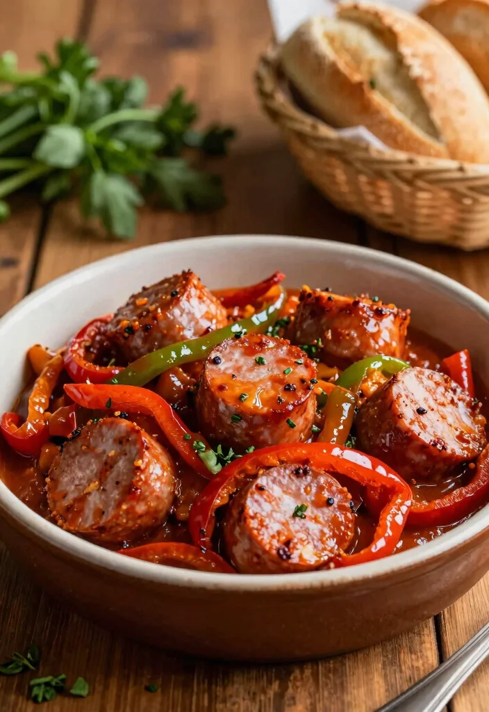 12 High Protein Healthy Crockpot Recipes for Easy Meal Prep 78 12 High Protein Healthy Crockpot Recipes for Easy Meal Prep 8. Italian Sausage and Peppers 0