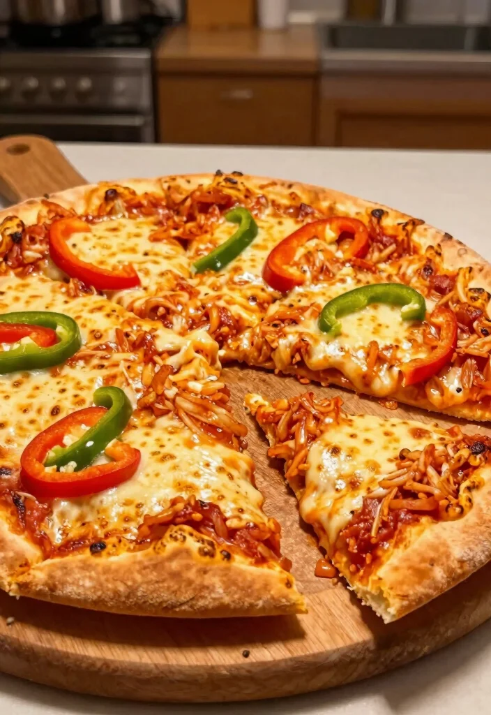 12 Kimchi Dinner Recipes for Bold Spicy Flavor 10. Kimchi Pizza 0