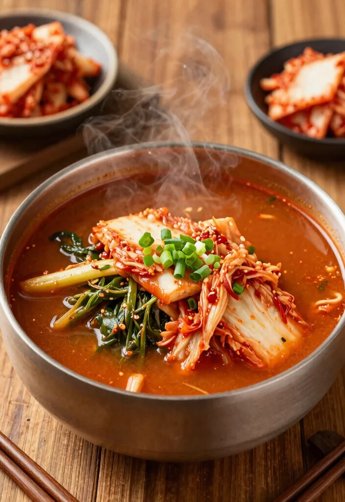 12 Kimchi Dinner Recipes for Bold Spicy Flavor 8. Kimchi Vegetable Soup 0