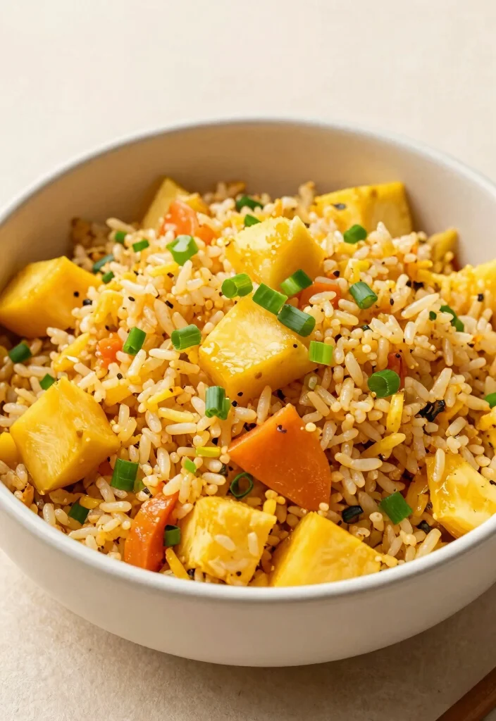 12 Mango Dinner Recipes for Sweet Savory Balance 112 12 Mango Dinner Recipes for Sweet Savory Balance 11. Mango and Pineapple Fried Rice 0