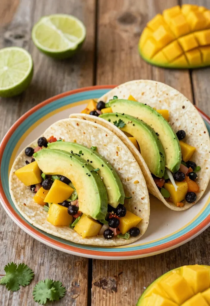 12 Mango Dinner Recipes for Sweet Savory Balance 90 12 Mango Dinner Recipes for Sweet Savory Balance 9. Mango and Black Bean Tacos 0