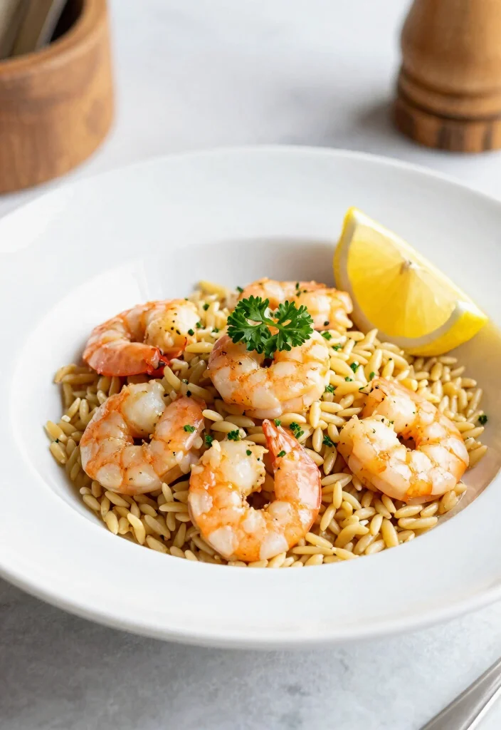 12 Orzo Dinner Recipes for Simple Mediterranean Style Meals 9. Shrimp Scampi Orzo 0