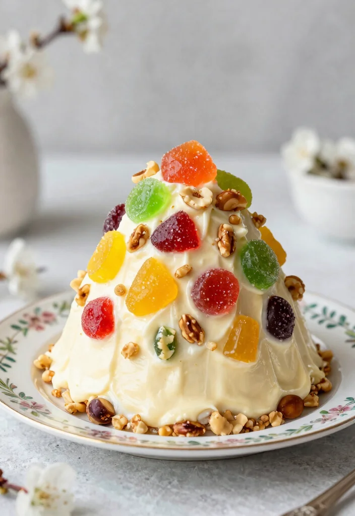 12 Russian Dessert Recipes with Classic Old World Sweet Flavors 111 12 Russian Dessert Recipes with Classic Old World Sweet Flavors 11. Pashka Easter Cheese Dessert 0