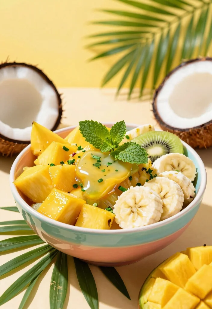 12 Vegan Salad Recipes for Fresh Plant Based Eating 10. Tropical Fruit Salad 0