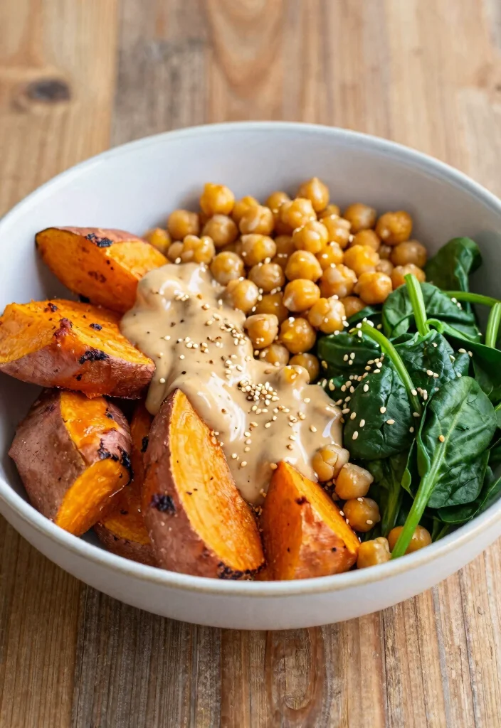 14 Healthy Dishes Recipes for Balanced Everyday Meals 2. Sweet Potato and Chickpea Bowl 0